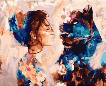 Paint by Numbers Kit - Panther Sensuality