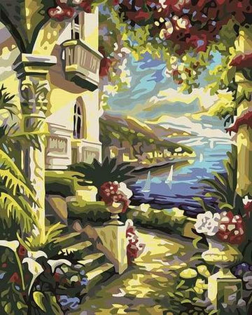 Paint by Numbers Kit - Pavilion on the Beach