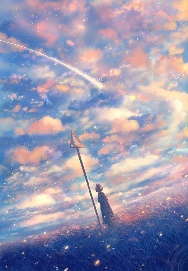 Paint by Numbers Kit - Pink Sky