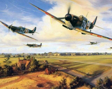 Paint by Numbers Kit - Plane Fights