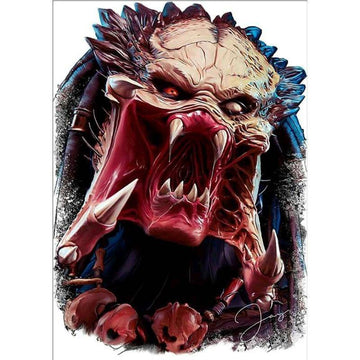 Diamond Paintings - Predator Skull