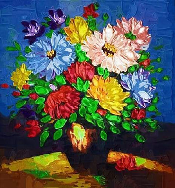 Paint by Numbers Kit - Pretty Flowers
