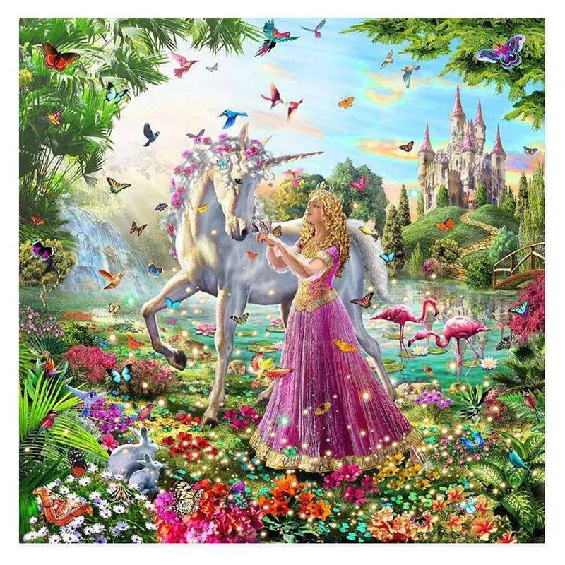 Paint by Numbers Kit - Princess Unicorn