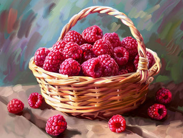 Paint by Numbers Kit - Raspberry Delight