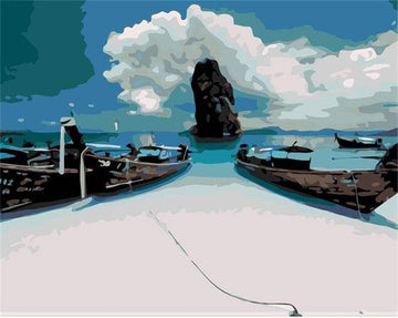 Paint by Numbers Kit - Ready To Sail In The Sea
