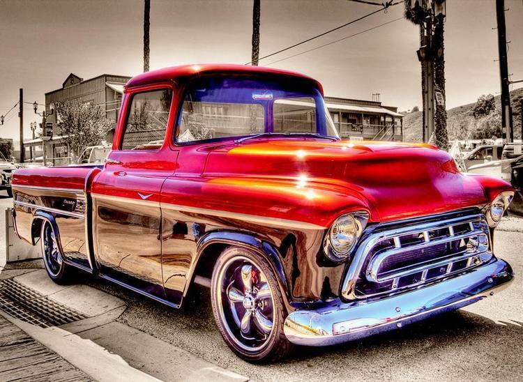 Diamond Paintings - Red Pickup Truck