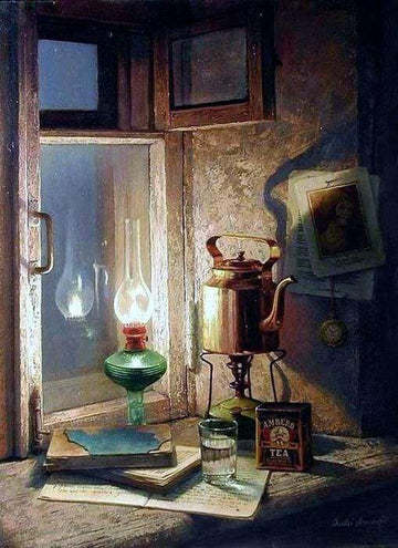 Paint by Numbers Kit - Retro Lamps