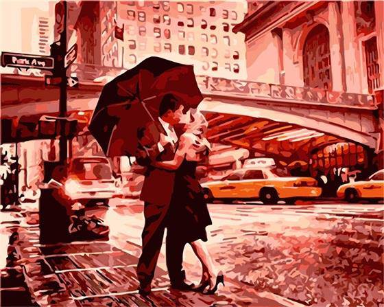 Paint by Numbers Kit - Road Side Love