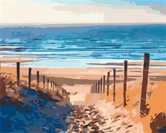 Paint by Numbers Kit - Road To Seashore