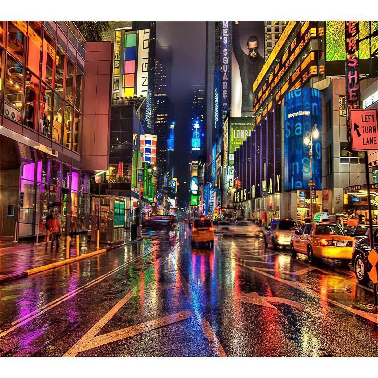 Diamond Paintings - Roads Of New Yord