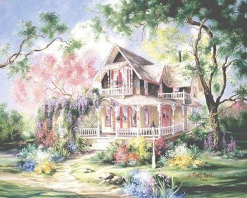 Paint by Numbers Kit - Romantic home