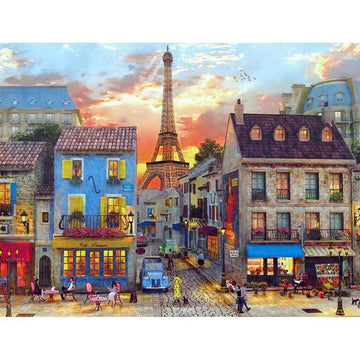 Diamond Paintings - Rural Roads In The City Of Paris
