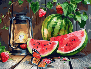Paint by Numbers Kit - Rustic Summer Evening