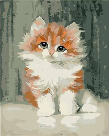 Paint by Numbers Kit - Sad Cat