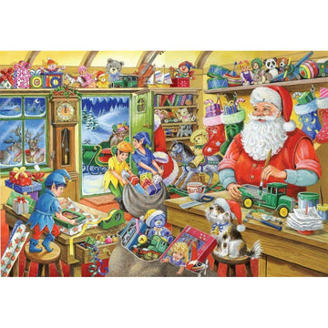 Diamond Paintings - Santa Claus Christmas Toy Shop