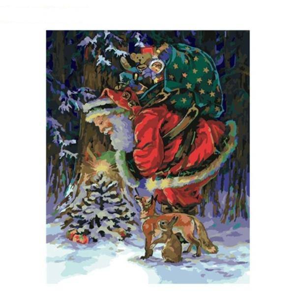 Paint by Numbers Kit - Santa Claus Gifts