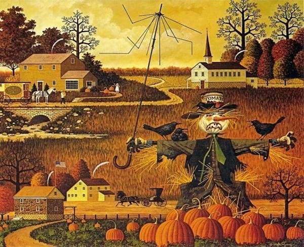 Paint by Numbers Kit - Scarecrow