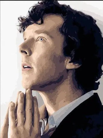 Paint by Numbers Kit - Sherlock Holmes
