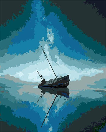Paint by Numbers Kit - Sinking Boat