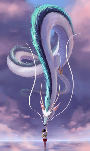 Diamond Paintings - Spirited Away Chihiro and Haku