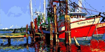 Paint by Numbers Kit - Steamboat
