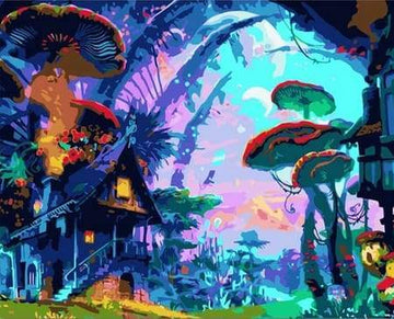 Paint by Numbers Kit - Strange House
