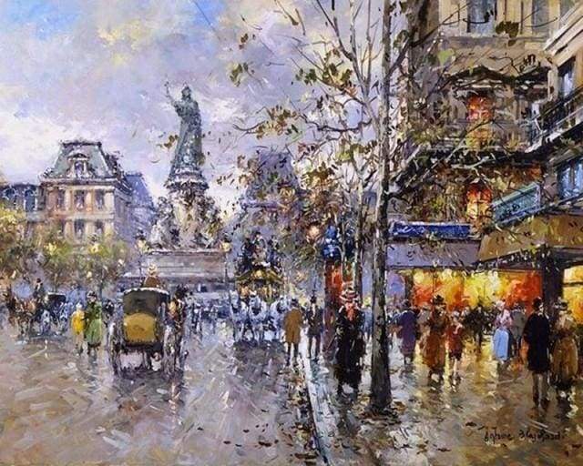 Paint by Numbers Kit - Street in France