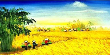 Paint by Numbers Kit - Summer in the Fields