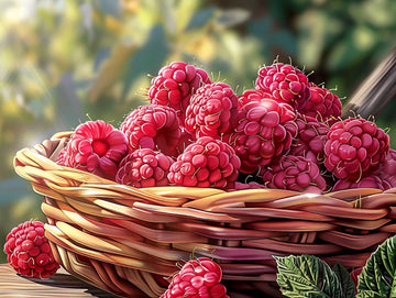Paint by Numbers Kit - Sun-Kissed Raspberry Basket