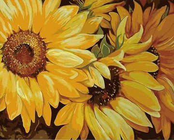 Paint by Numbers Kit - Sunflower In Full Bloom