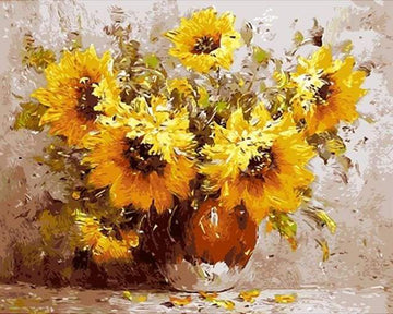 Paint by Numbers Kit - Sunflowers bouquet