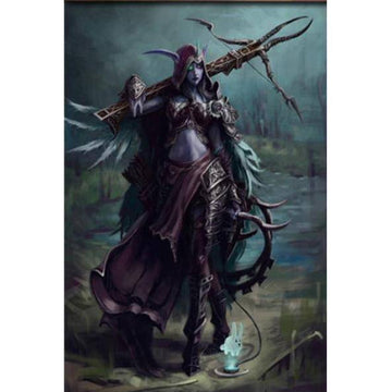 Diamond Paintings - Sylvanas Windrunner from World of Warcraft