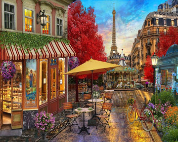 Paint by Numbers Kit - Terrace in Paris