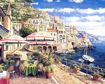 Paint by Numbers Kit - Terrace near the Water