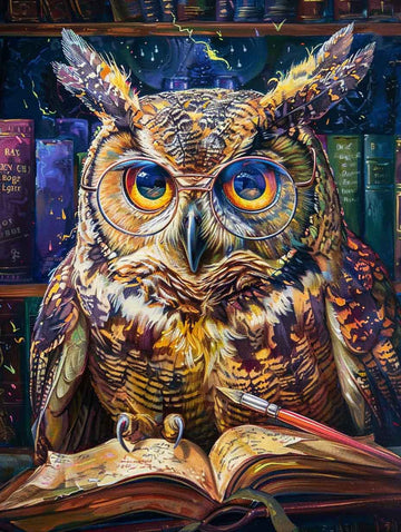 Paint by Numbers Kit - The Arcane Archivist