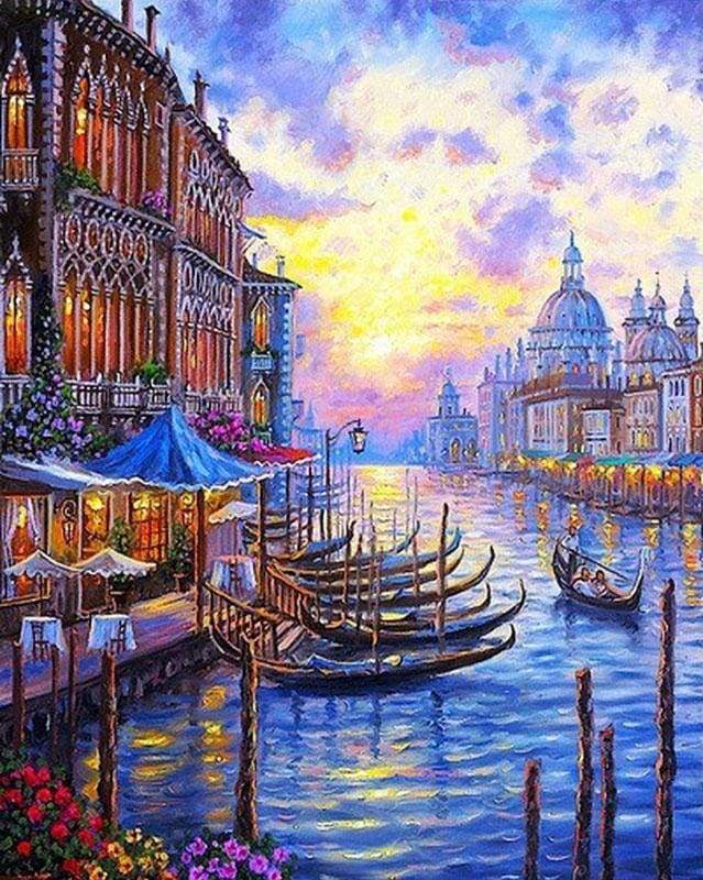 Paint by Numbers Kit - The Grand Canal of Venice