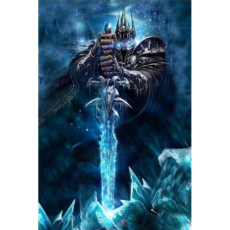 Diamond Paintings - The Lich King from World of Warcraft