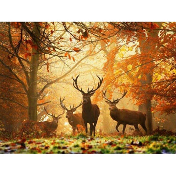 Diamond Paintings - Trees and Deers