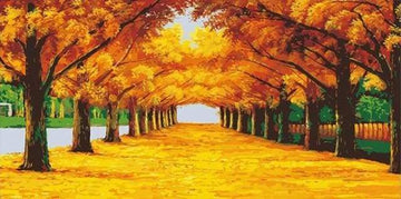 Paint by Numbers Kit - Trees and Sunshine