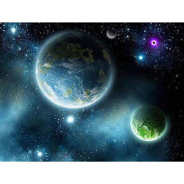 Diamond Paintings - Two Beautiful Planet