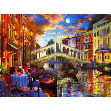 Diamond Paintings - Two Sides City