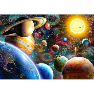 Diamond Paintings - Universe Planet