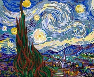 Paint by Numbers Kit - Van Gogh Starry Night