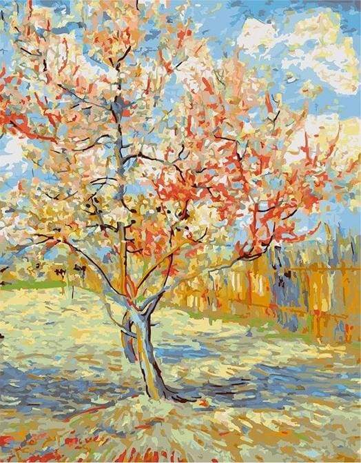 Paint by Numbers Kit - Van Gogh The Pink Peach Tree