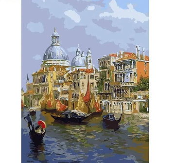 Paint by Numbers Kit - Venice Theme Painting