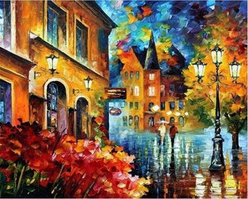 Paint by Numbers Kit - Walk in the Street