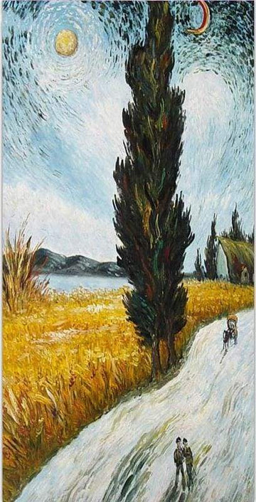 Paint by Numbers Kit - Wheat Field Under The Sun