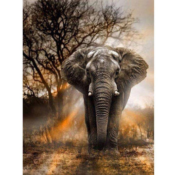 Diamond Paintings - Wild Elephant