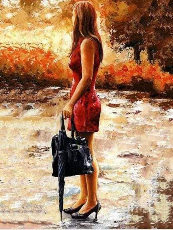 Paint by Numbers Kit - Woman with Style