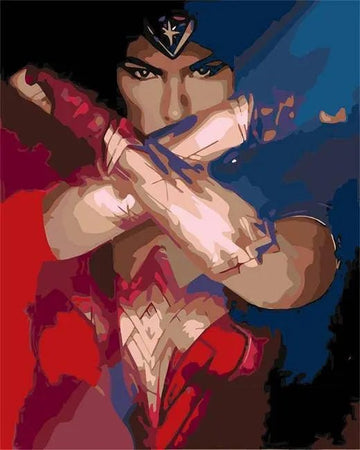 Paint by Numbers Kit - Wonder Woman